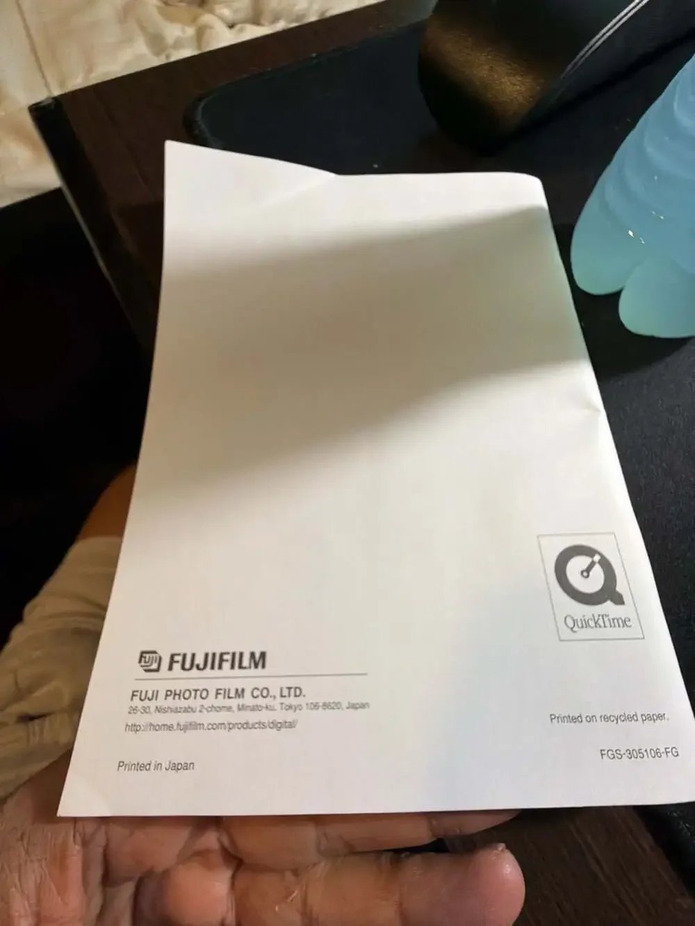 Fujifilm FinePix S5000 Digital Camera Owner's Manual Instruction Guide